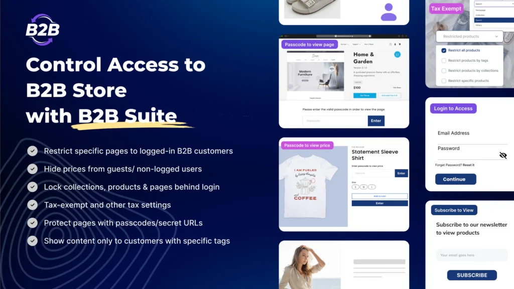 shopify-b2b-login