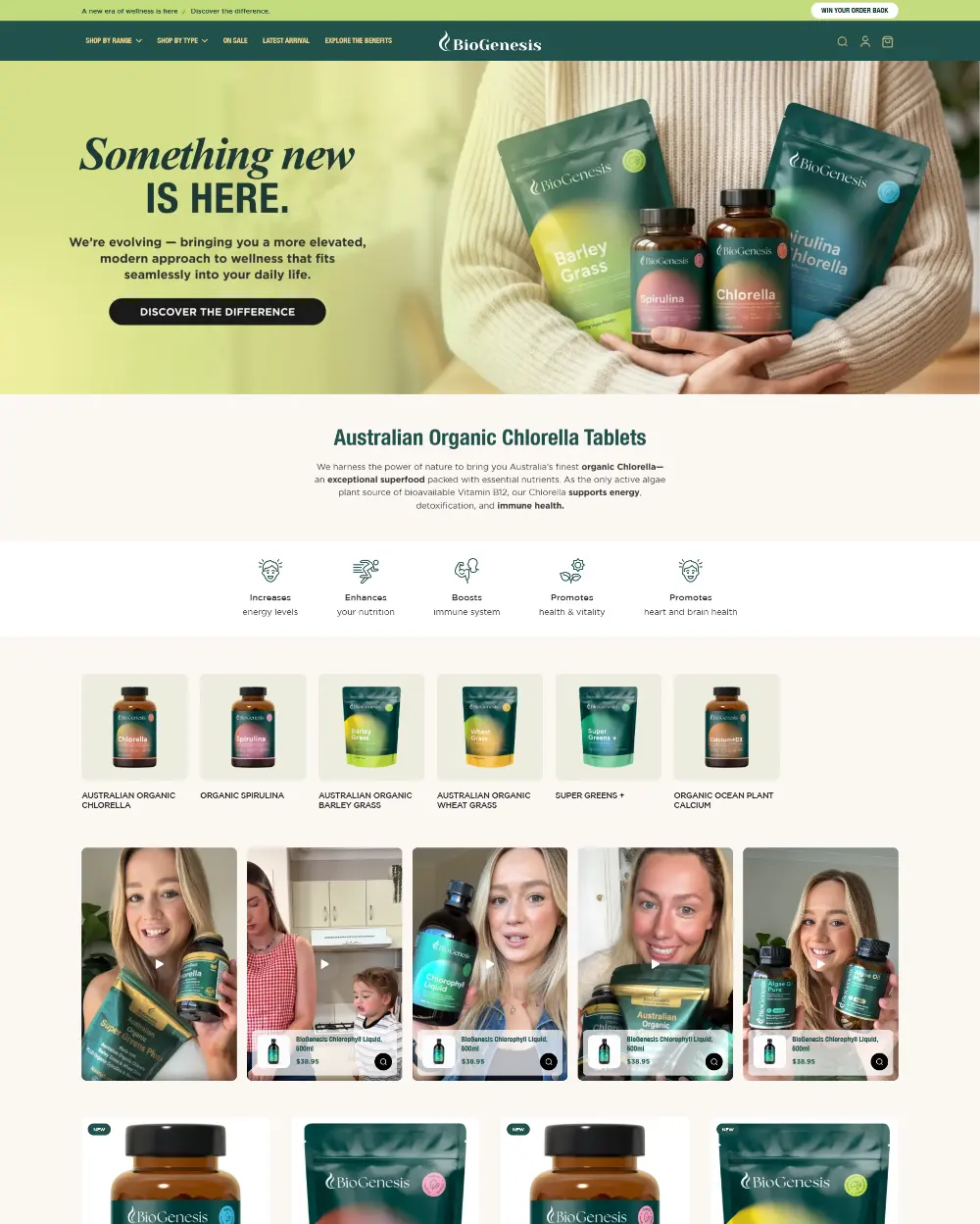 Vegan Natural and Organic Superfoods Australia BioGenesis 04 21 2026 03 19 PM