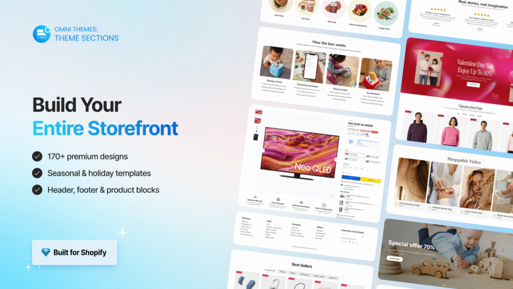 shopify homepage sections 8