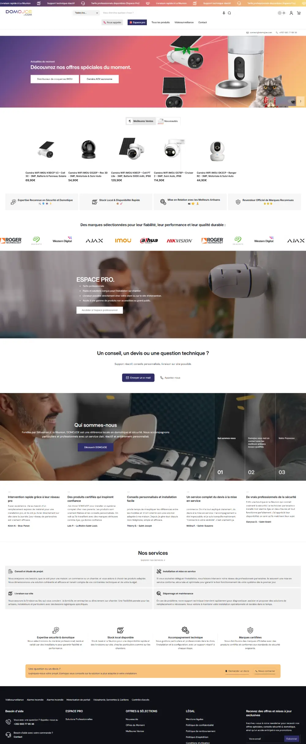 DOMOJOE Maison connectee securite . – domojoe.com