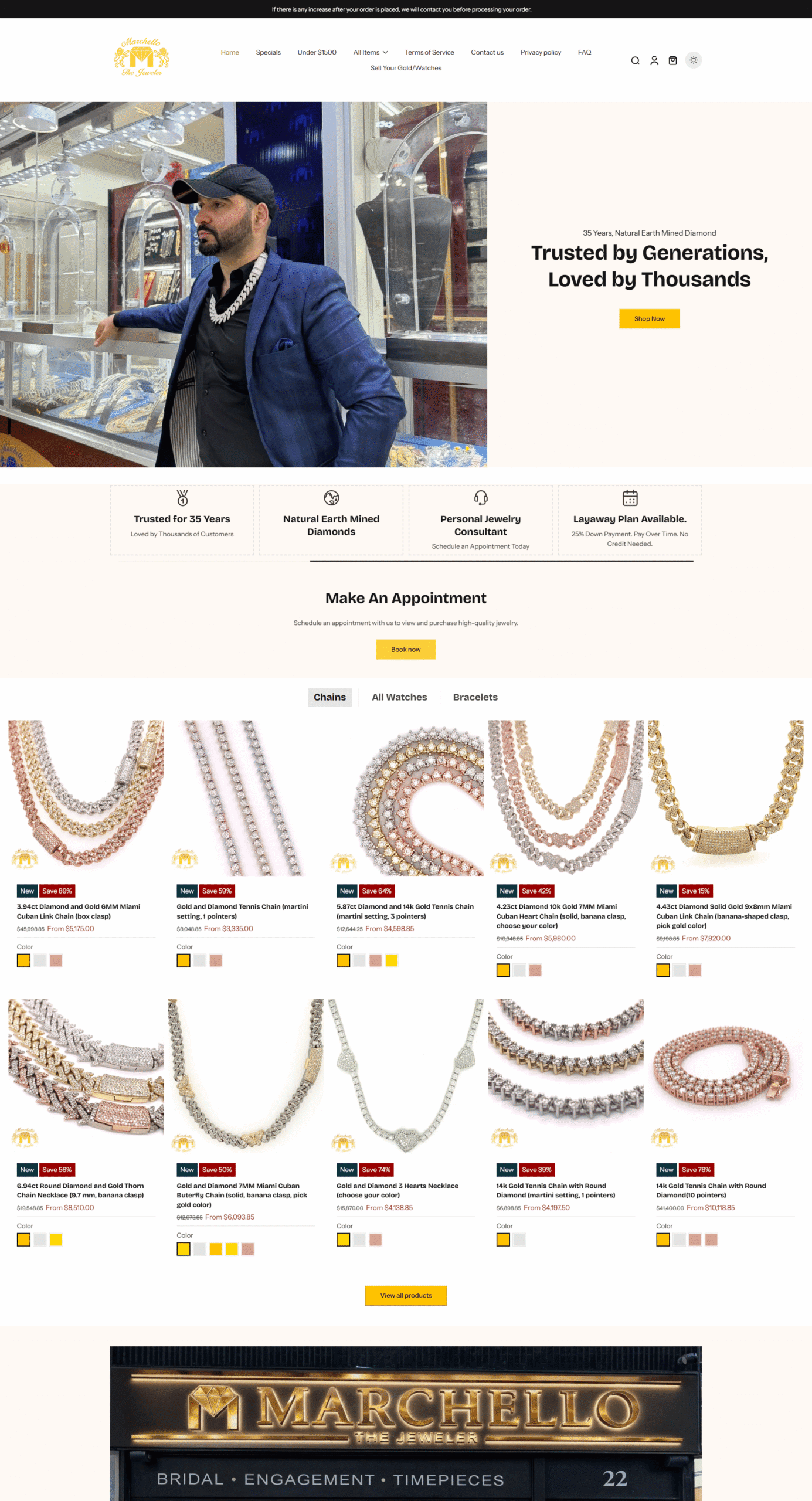 Diamond jewelry by Marchello The Jeweler – MTJ 1 scaled