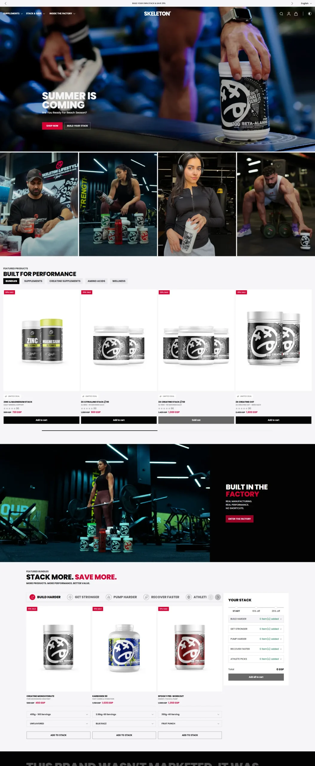Skeleton Nutrition Premium Sports Supplements scaled