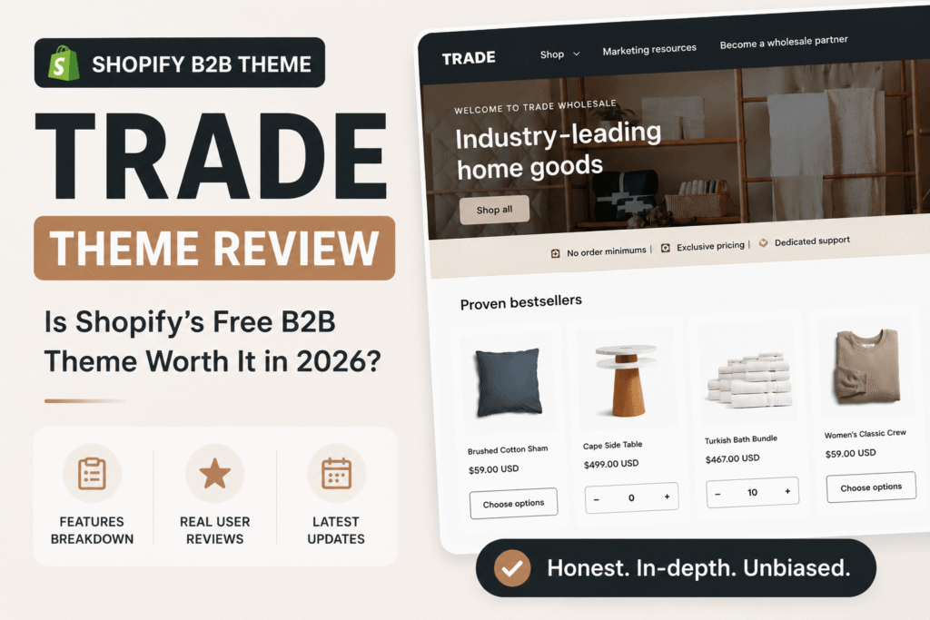 Trade Shopify Theme Review