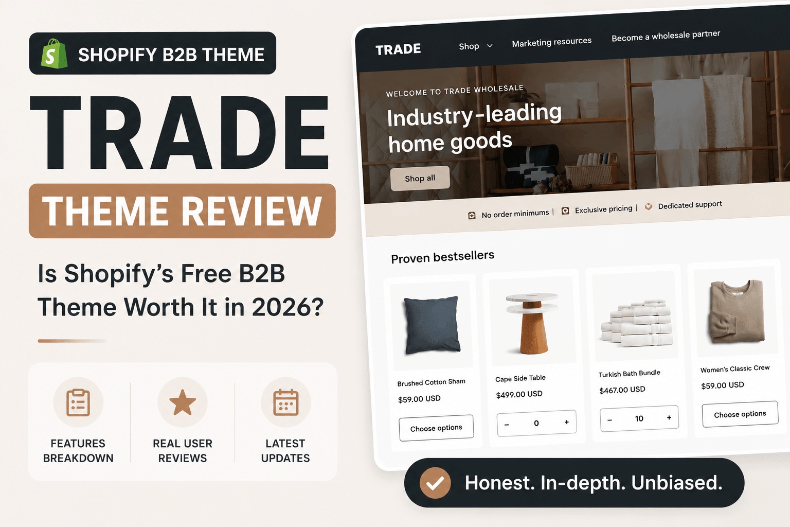 Trade Shopify Theme Review