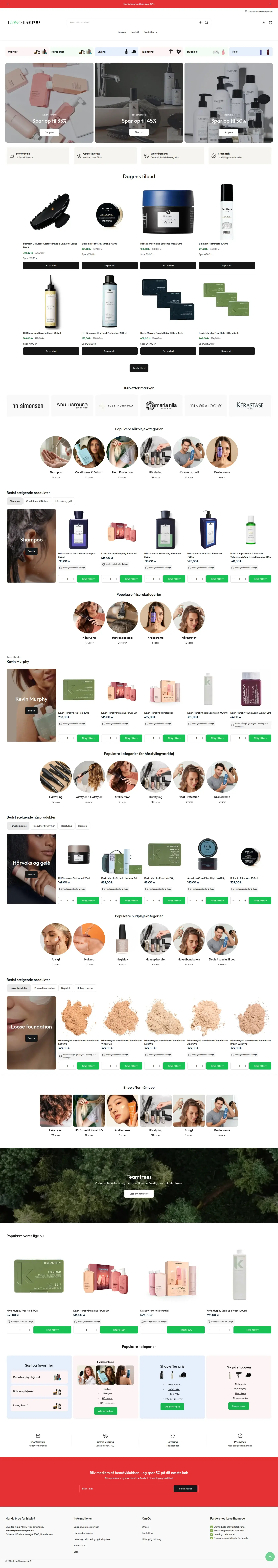I Love Shampoo showcase using the Maximize theme