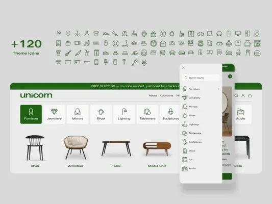Unicorn shopify theme